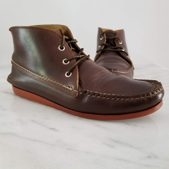 Quoddy Chukka Ankle Boot Brown Leather 